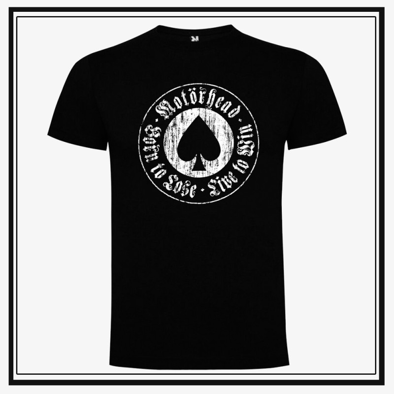 Camiseta Motorhead Born to Lose-Live to win
