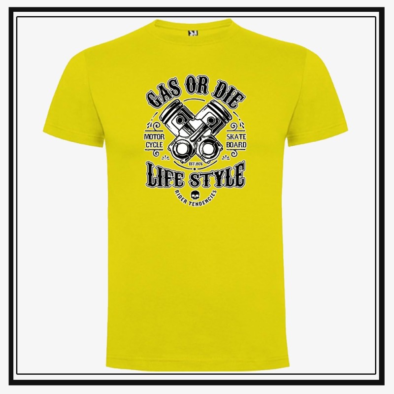 Camiseta Gas or Die