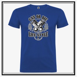 Camiseta Gas or Die