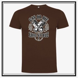 Camiseta Gas or Die