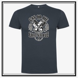 Camiseta Gas or Die