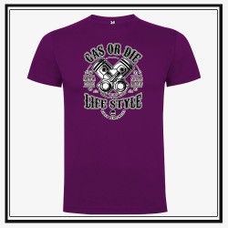 Camiseta Gas or Die