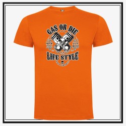 Camiseta Gas or Die