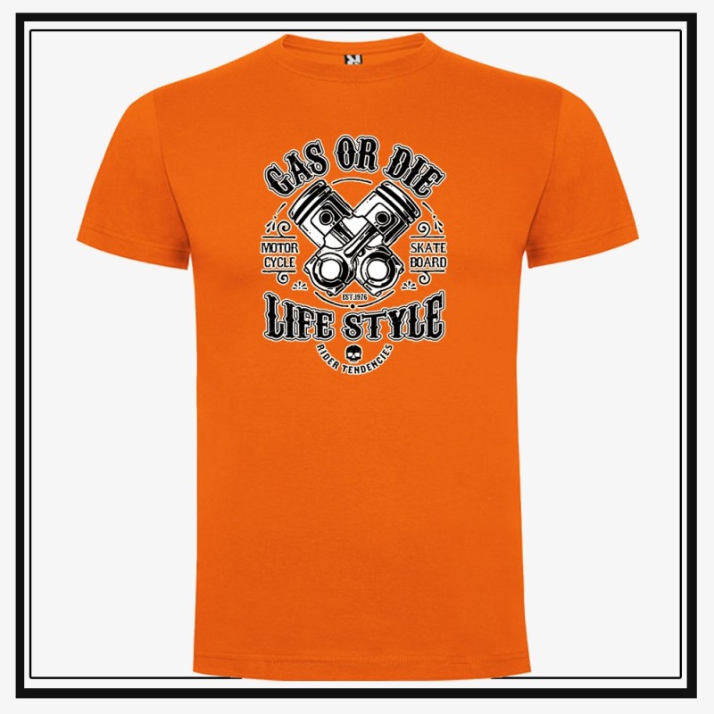 Camiseta Gas or Die
