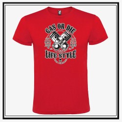 Camiseta Gas or Die