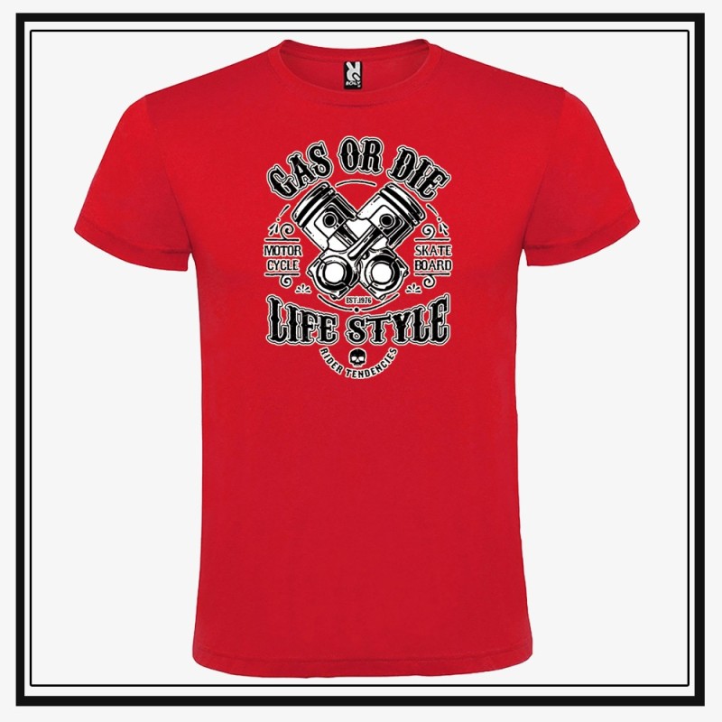 Camiseta Gas or Die