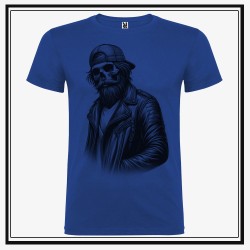 Camiseta Biker Man Skull