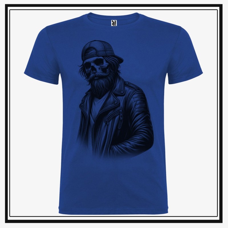 Camiseta Biker Man Skull Camiseta Biker Man Skull