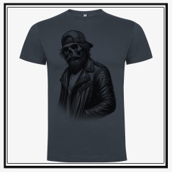 Camiseta Biker Man Skull