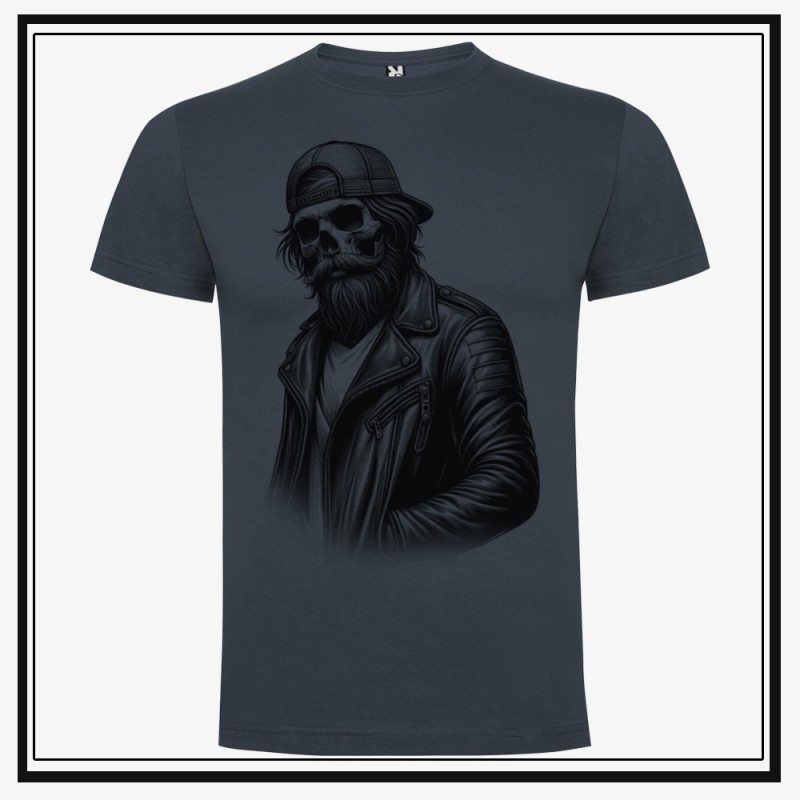 Camiseta Biker Man Skull Camiseta Biker Man Skull