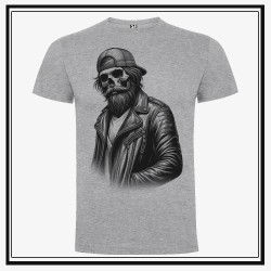 Camiseta Biker Man Skull