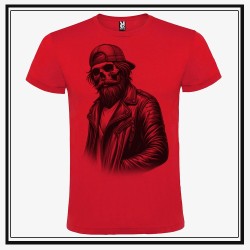 Camiseta Biker Man Skull