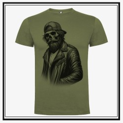 Camiseta Biker Man Skull