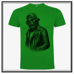 Camiseta Biker Man Skull