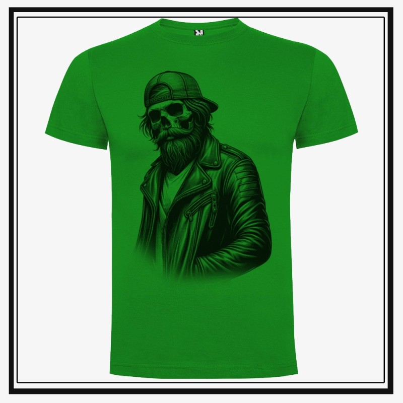 Camiseta Biker Man Skull Camiseta Biker Man Skull
