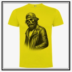 Camiseta Biker Man Skull