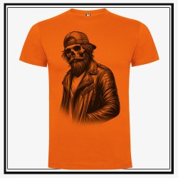 Camiseta Biker Man Skull
