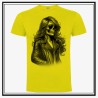 Camiseta Biker Woman Skull