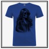 Camiseta Biker Woman Skull