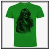 Camiseta Biker Woman Skull