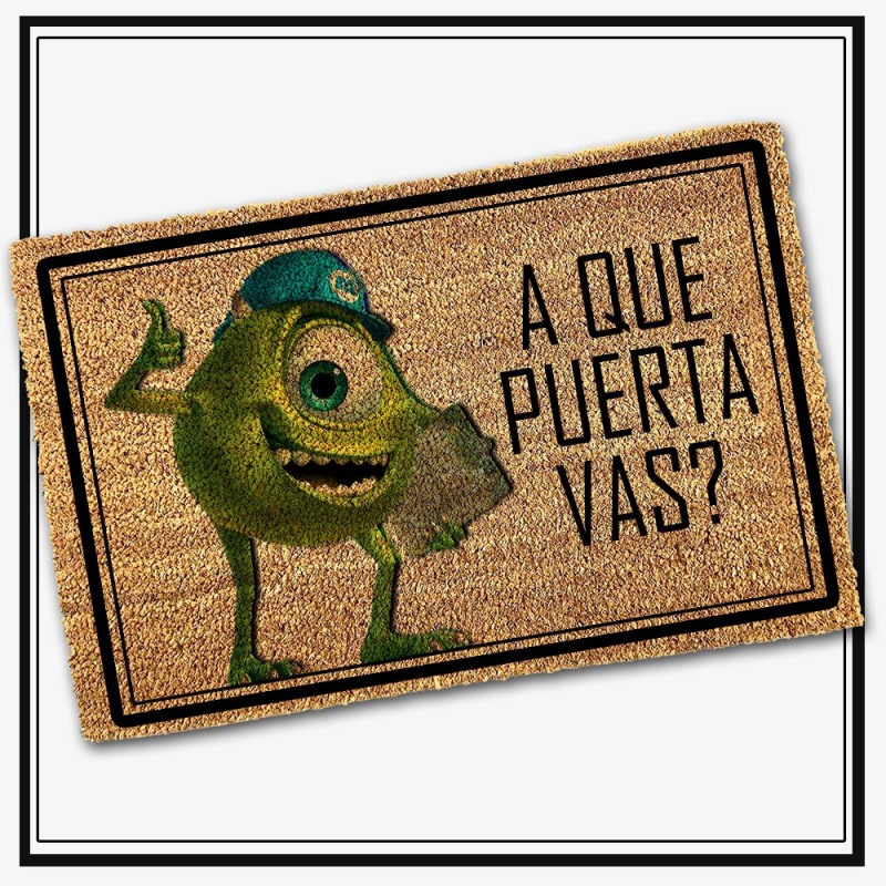 Felpudo A que puerta vas?