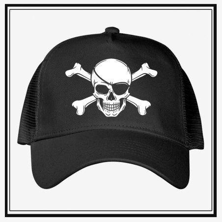 Gorra Calavera pirata