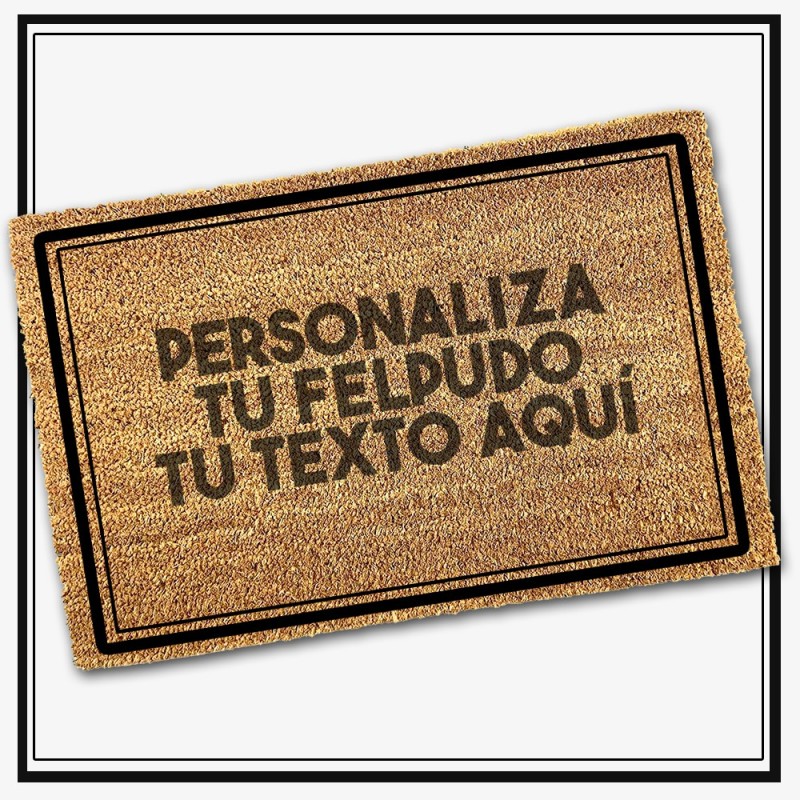 Felpudo personalizado Felpudo personalizado