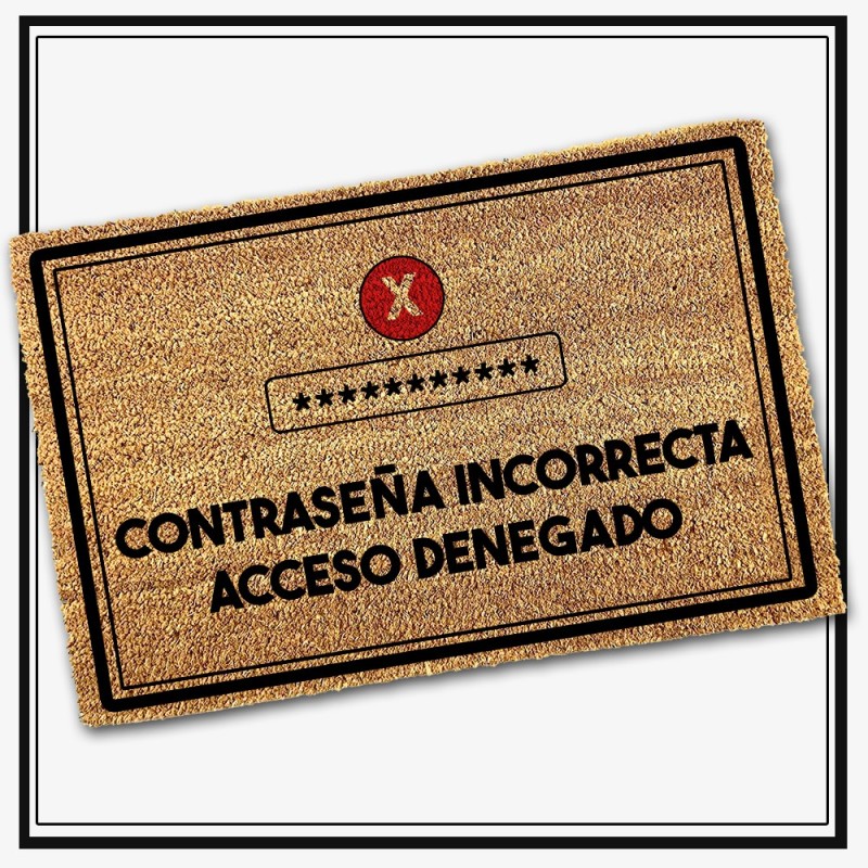 felpudo Acceso denegado
