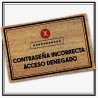 felpudo Acceso denegado