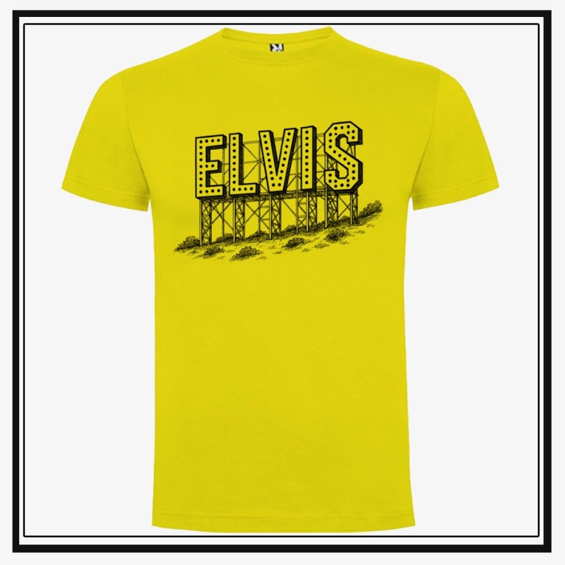 Camiseta Letrero ELVIS