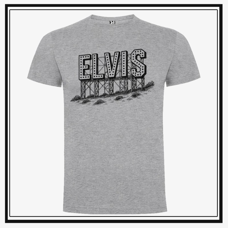 Camiseta Letrero ELVIS