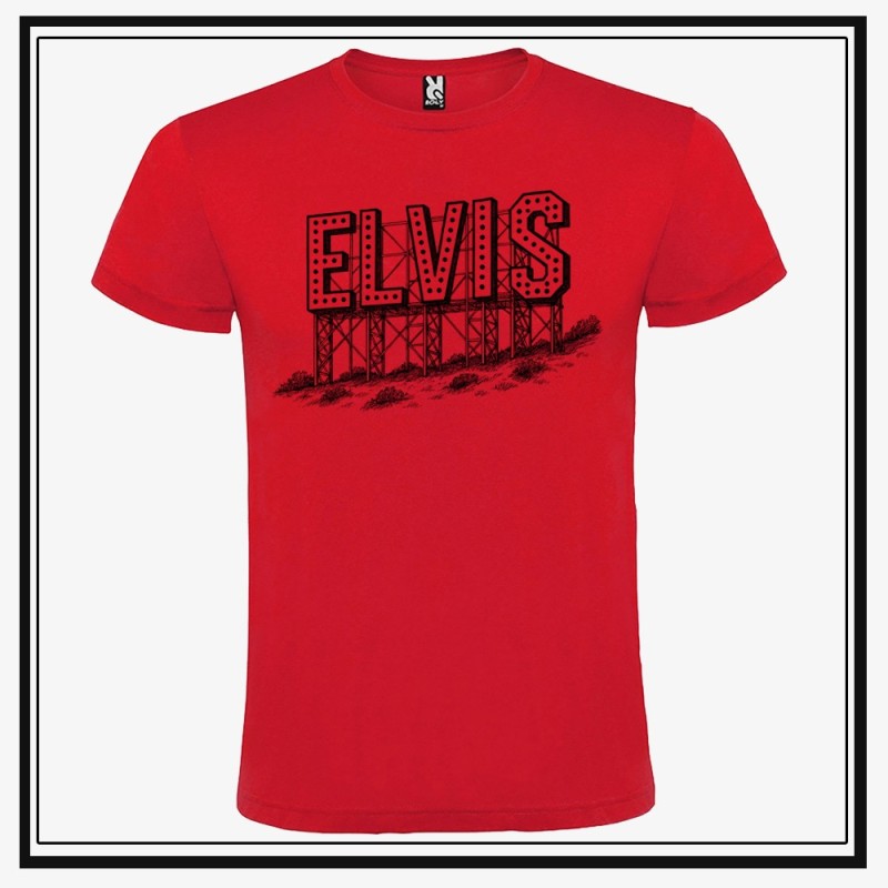 Camiseta Letrero ELVIS