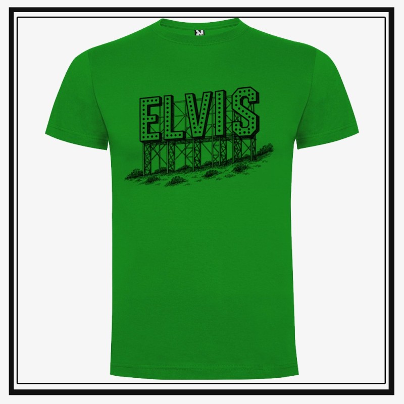 Camiseta Letrero ELVIS