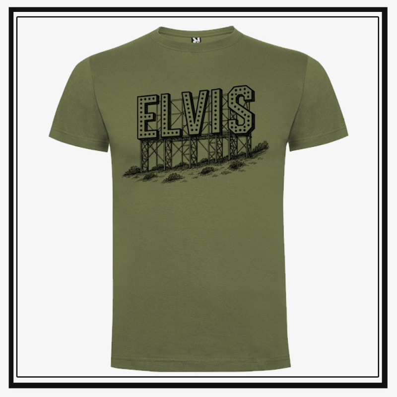 Camiseta Letrero ELVIS