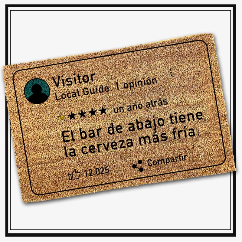 Felpudo Reseña Google