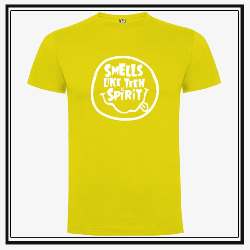 Camiseta Smells Like Teen Spirt SMILE