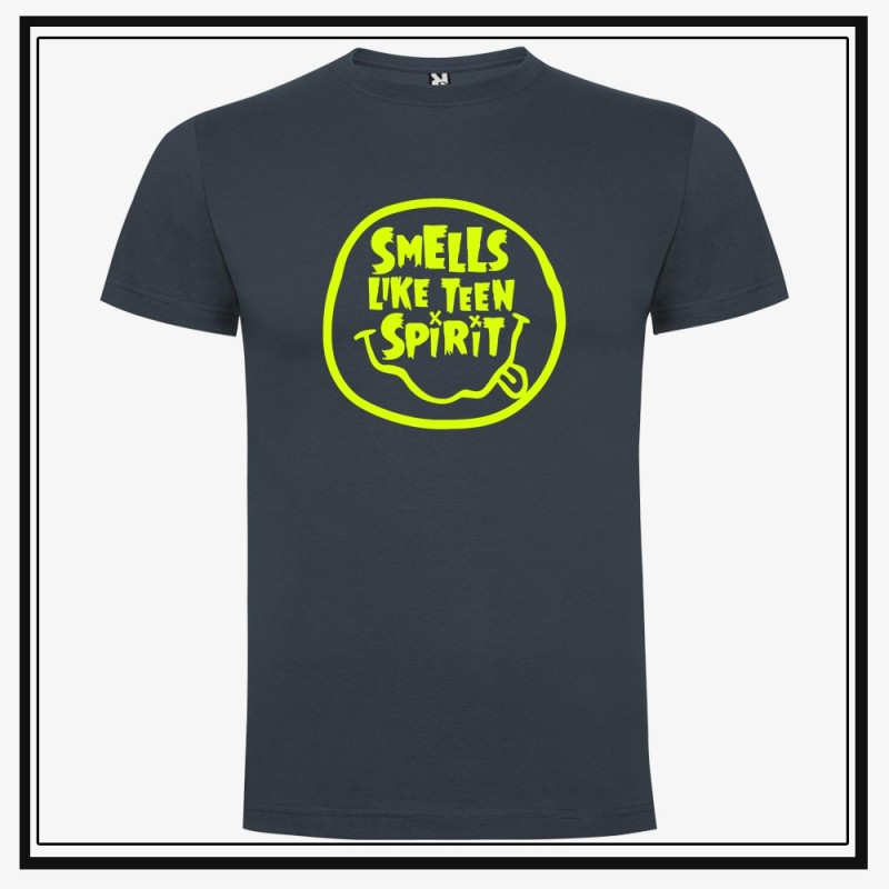 Camiseta Smells Like Teen Spirt SMILE