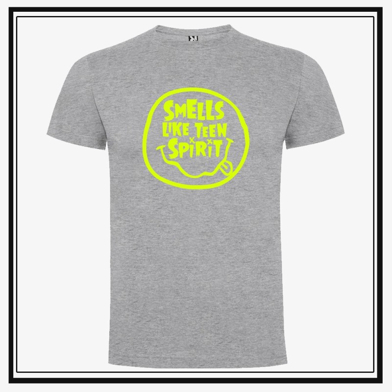 Camiseta Smells Like Teen Spirt SMILE