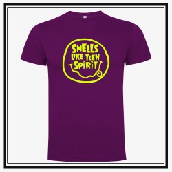 Camiseta Smells Like Teen Spirt SMILE