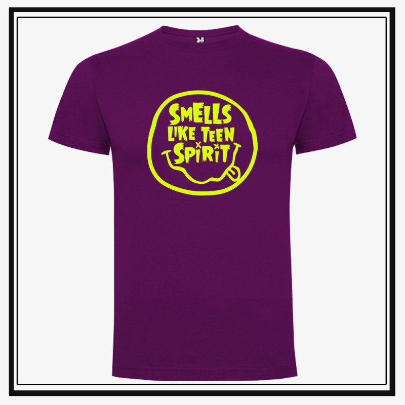 Camiseta Smells Like Teen Spirt SMILE