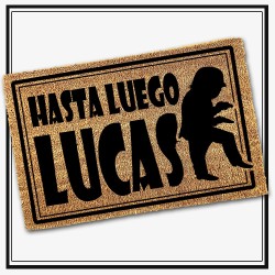 Felpudo Hasta Luego Lucas