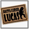 Felpudo Hasta Luego Lucas