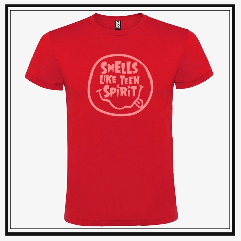 Camiseta Smells Like Teen Spirt SMILE