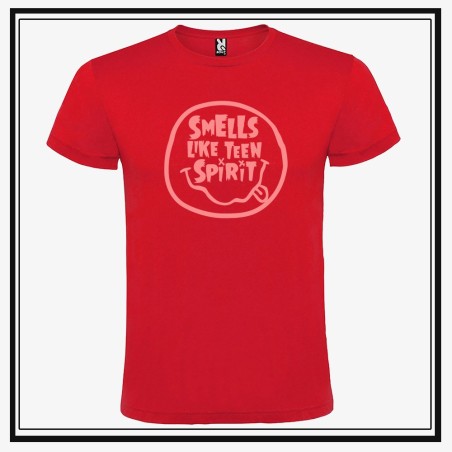 Camiseta Smells Like Teen Spirt SMILE