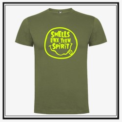Camiseta Smells Like Teen Spirt SMILE
