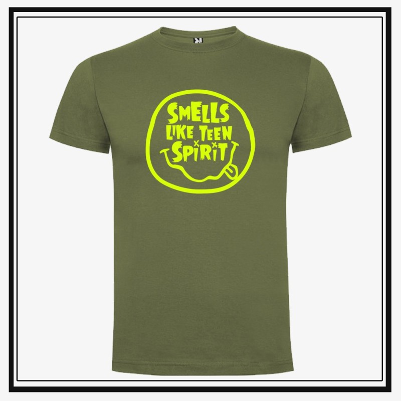 Camiseta Smells Like Teen Spirt SMILE