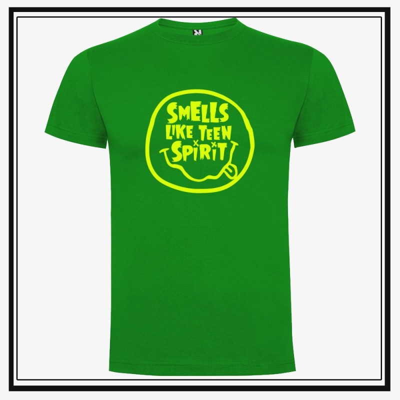 Camiseta Smells Like Teen Spirt SMILE