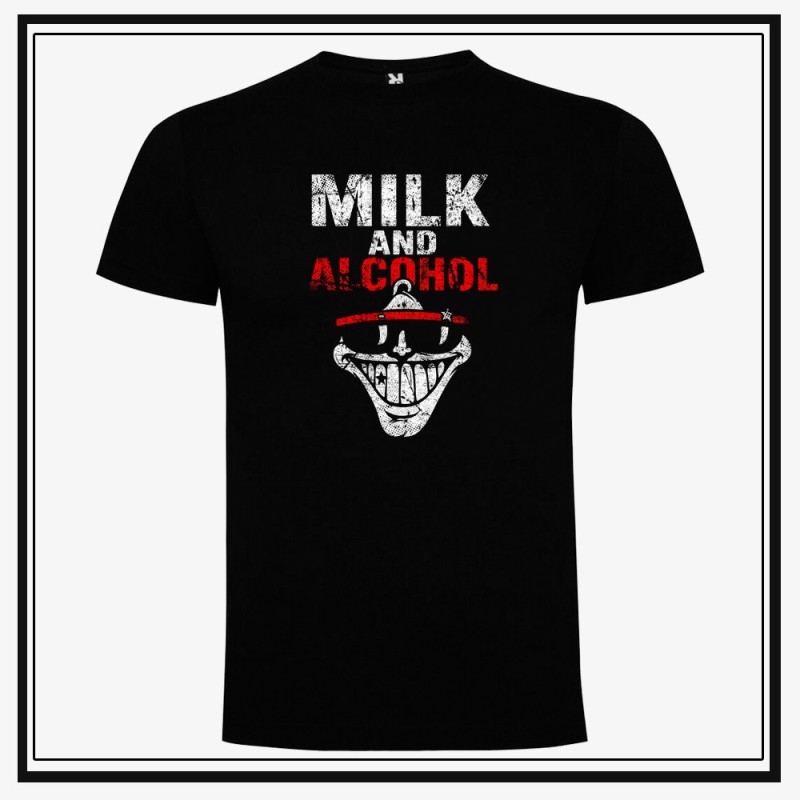 Camiseta Milk and Alcohol