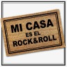 Felpudo Mi casa es el Rock&roll