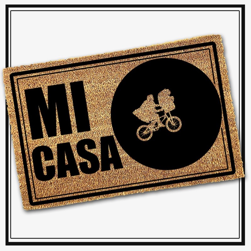 Felpudo Mi casa E.T.
